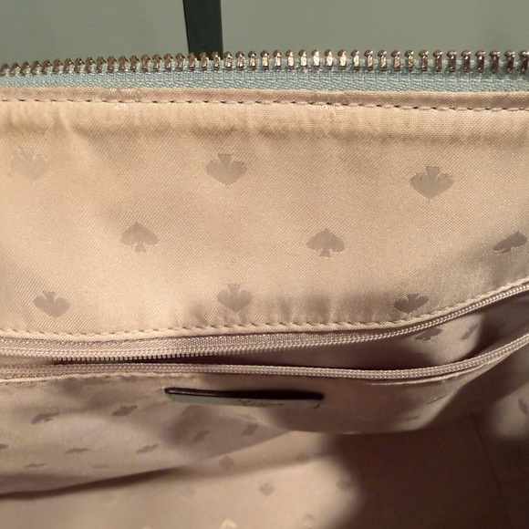 Kate Spade Harlow Soft Teal Leather Tote - Picture 4 of 13